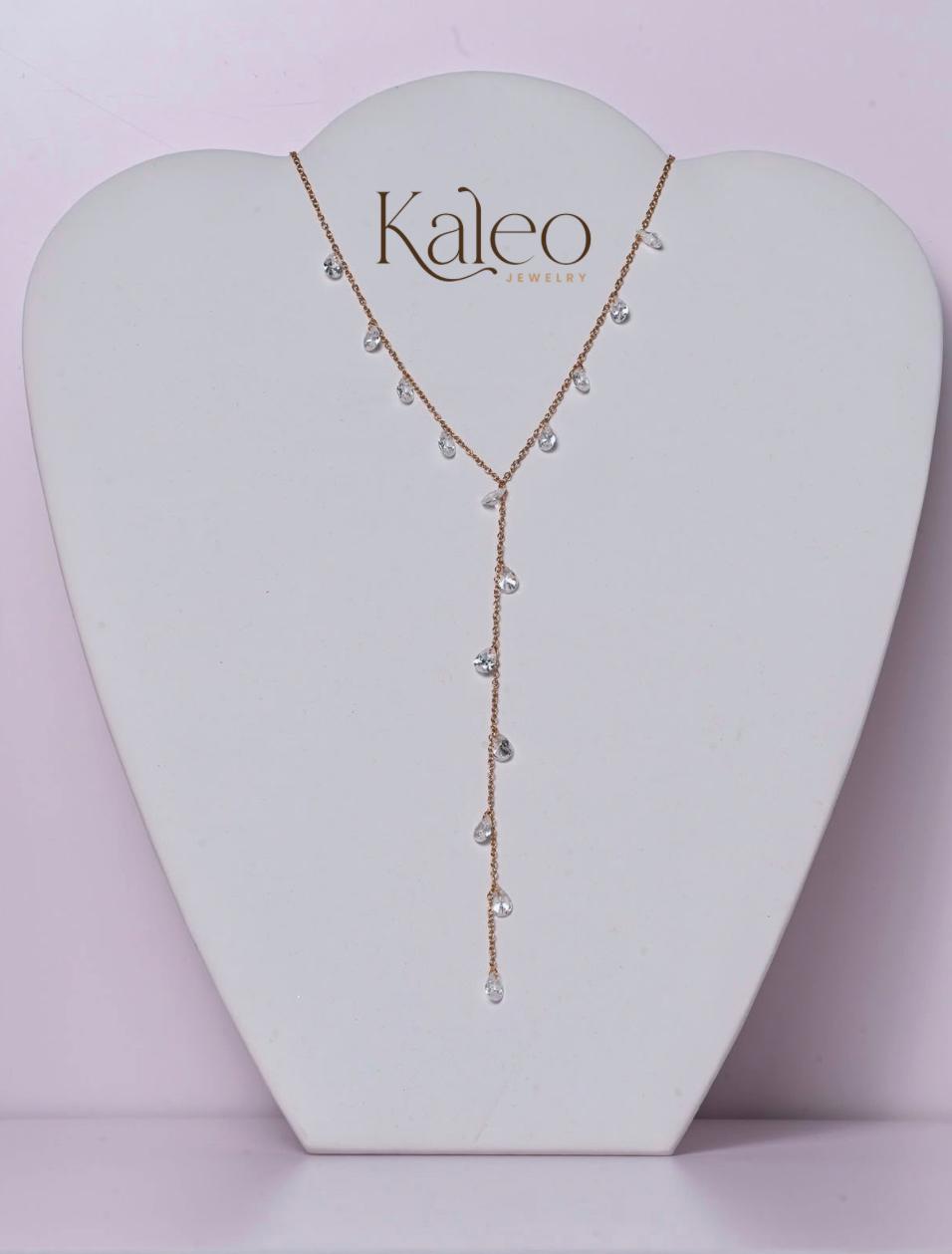 Crystal Drop Necklace