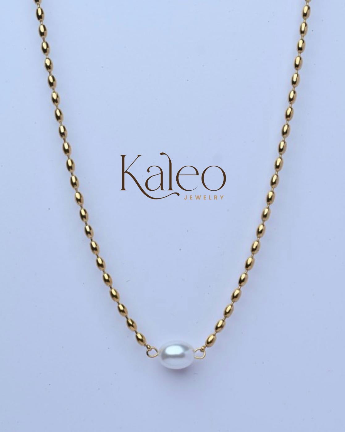 Ball Chain Pendant Necklace