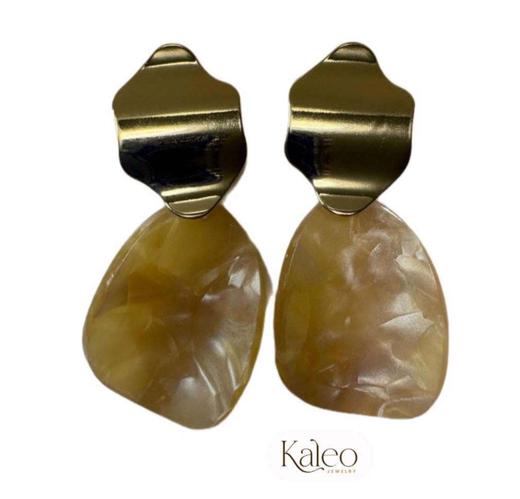 Melted Gold Earrings