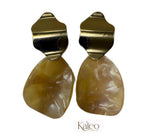 Melted Gold Earrings