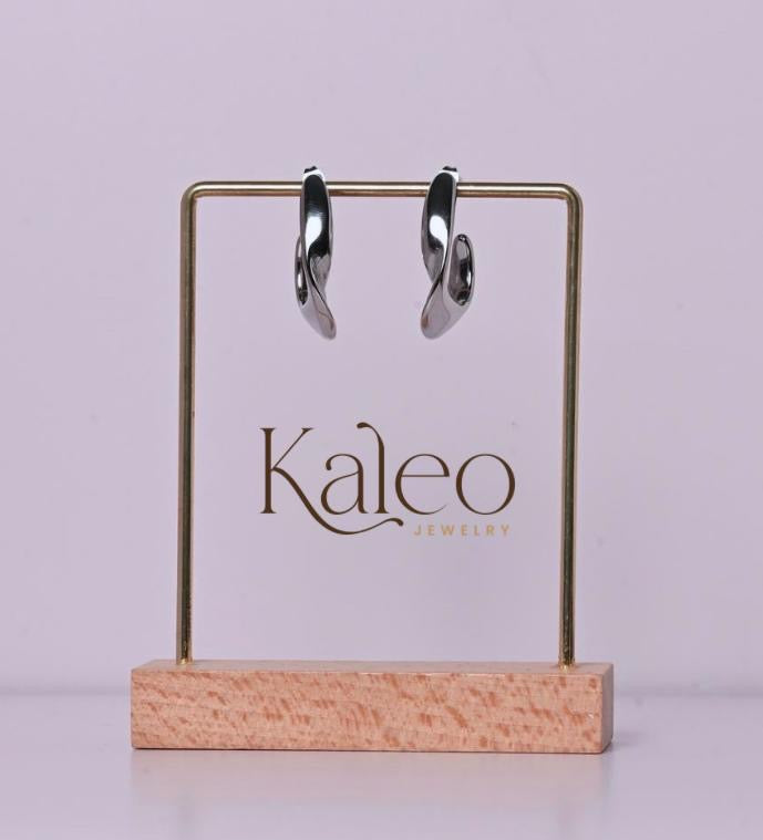 Golden Arc Earrings