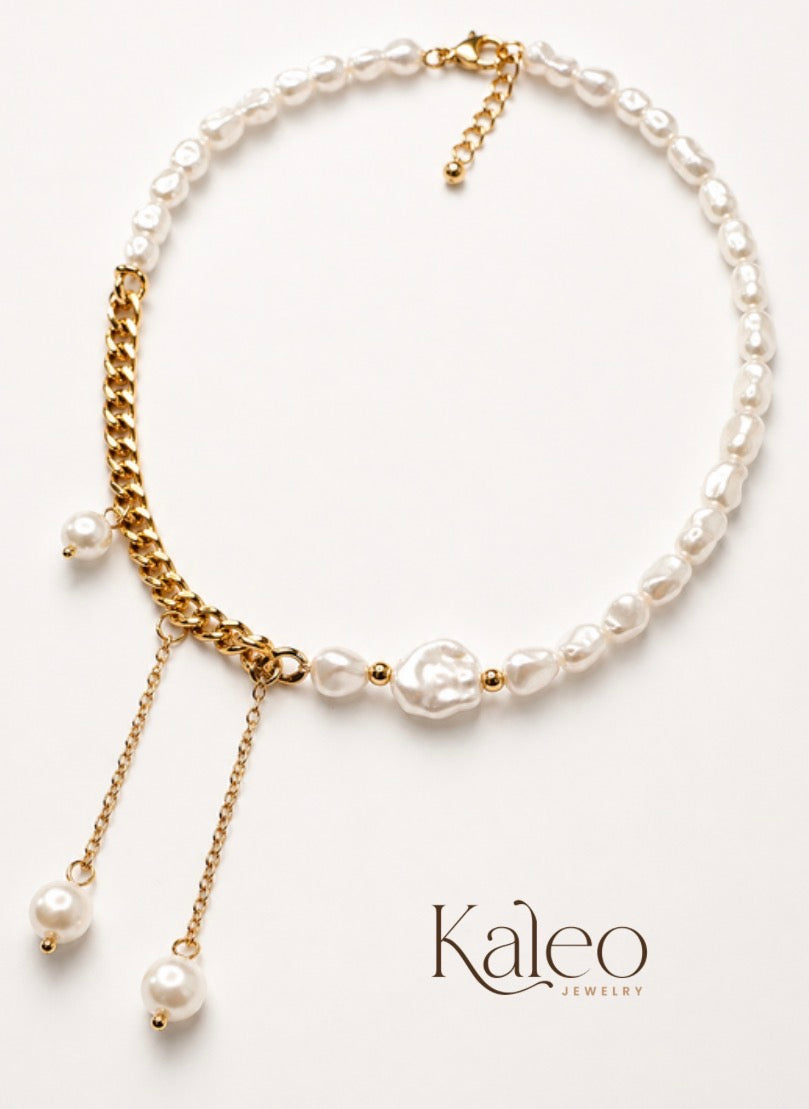 Asymmetrical Choker Necklace