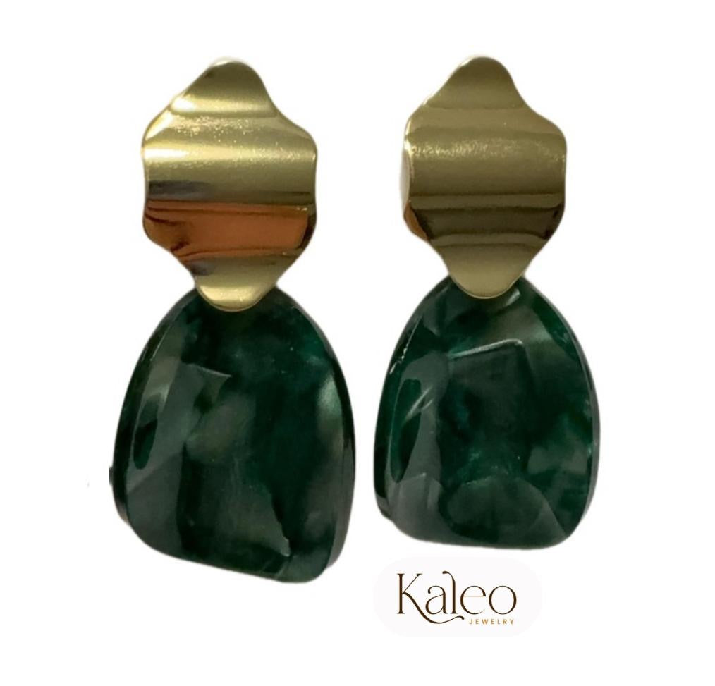Melted Gold Earrings