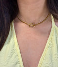 Golden Loop Necklace